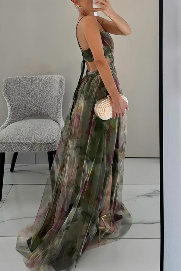 GISELLE | Vestido Maxi de Chiffon