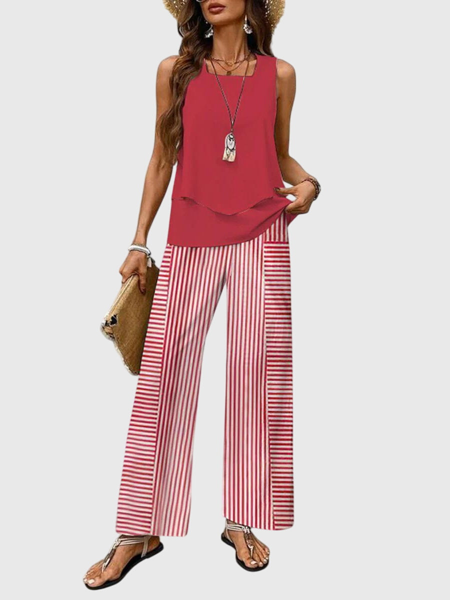 Brenda™ | Conjunto de verano elegante de 2 piezas