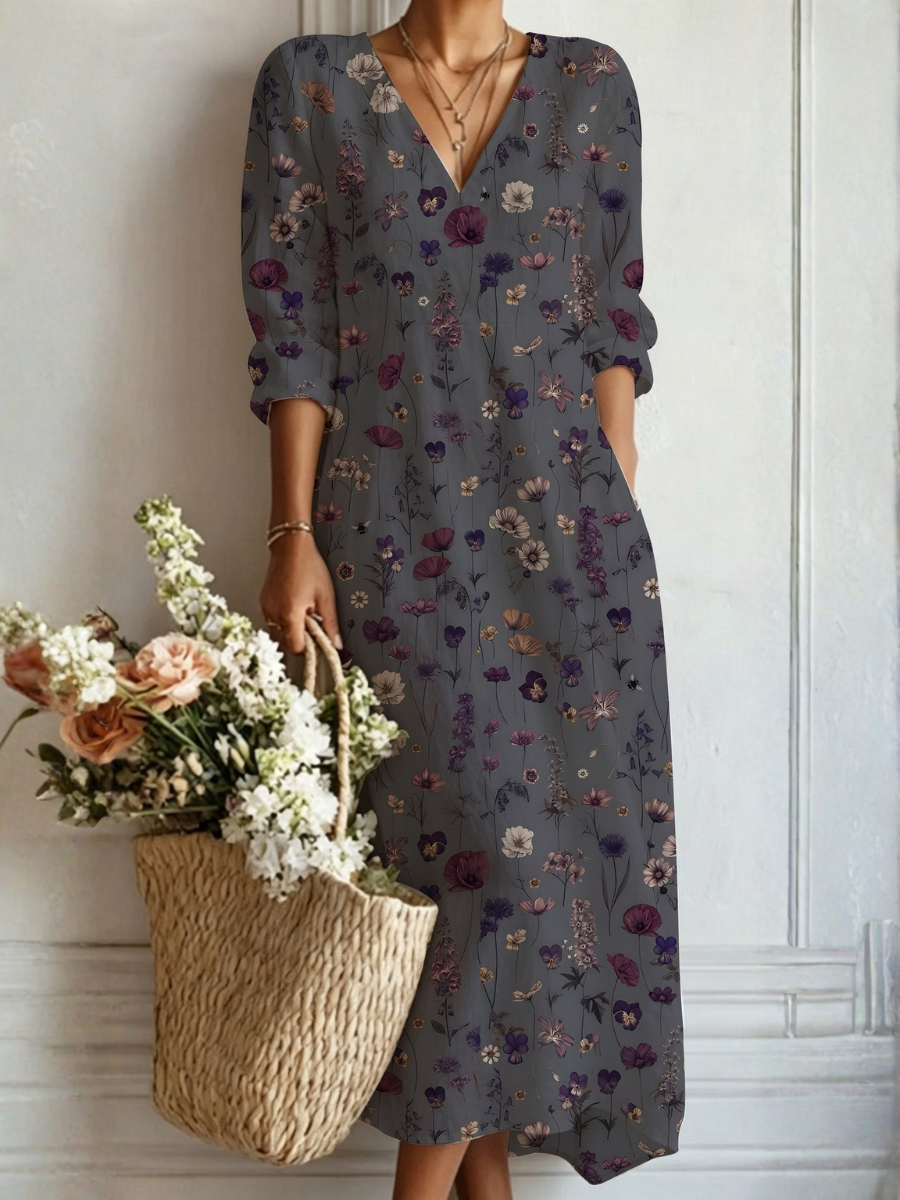 Maxi vestido bohemio Hanne