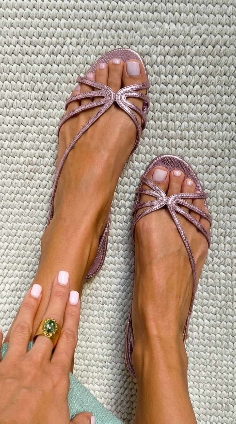 Sandalias doradas Camille