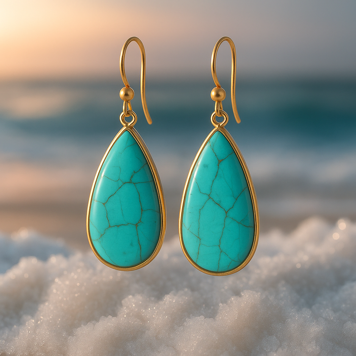 Pendientes Turquesa Infinito