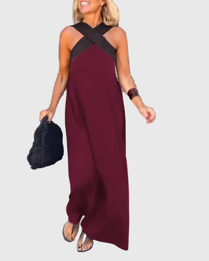 Elena | Elegante Vestido Maxi Fluido