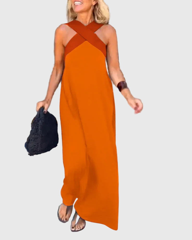 Elena | Elegante Vestido Maxi Fluido