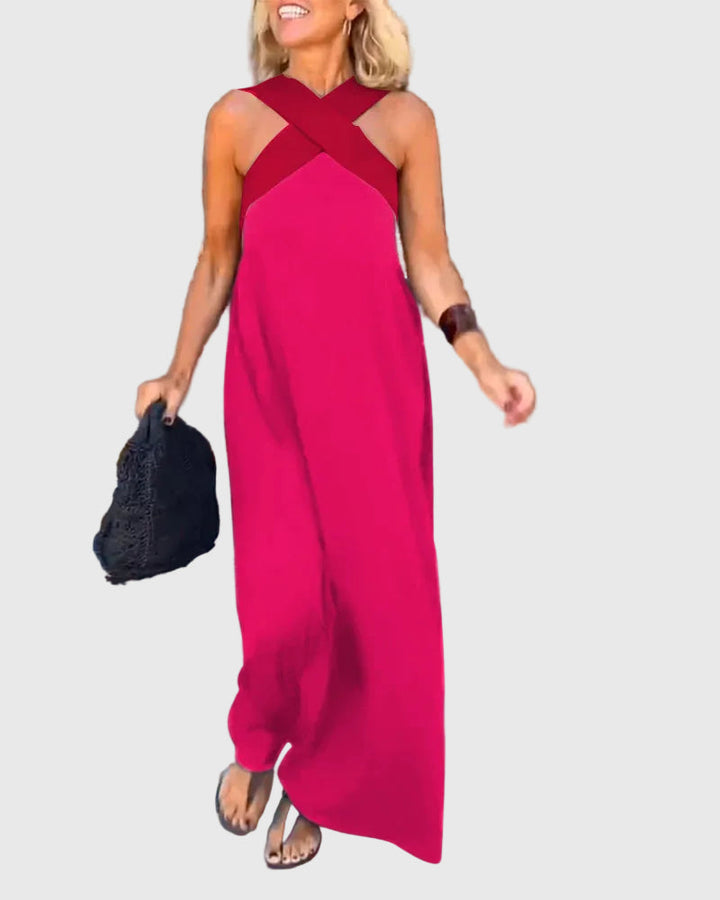 Elena | Elegante Vestido Maxi Fluido