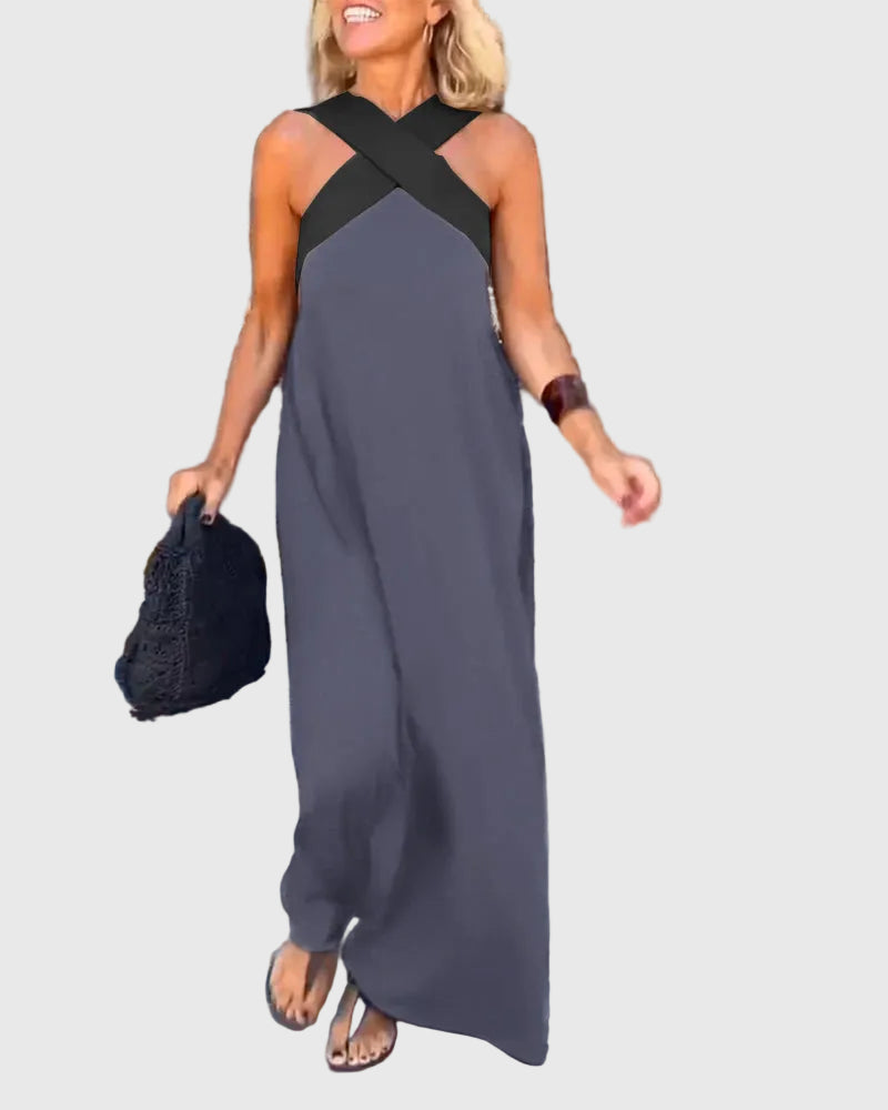 Elena | Elegante Vestido Maxi Fluido
