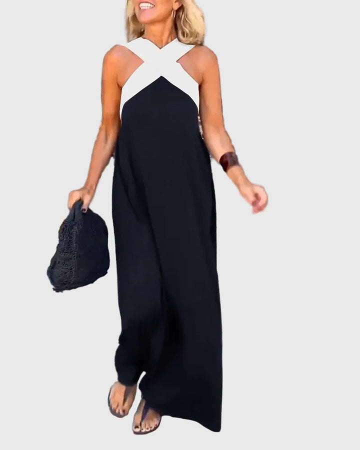 Elena | Elegante Vestido Maxi Fluido