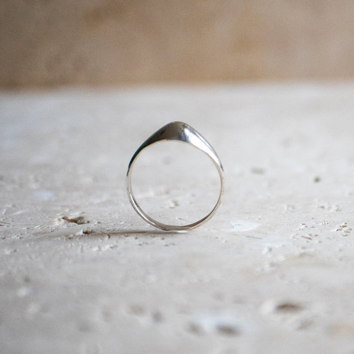 Anillo Elegante Montaña, Colina en Plata de Ley 925 hecho a mano