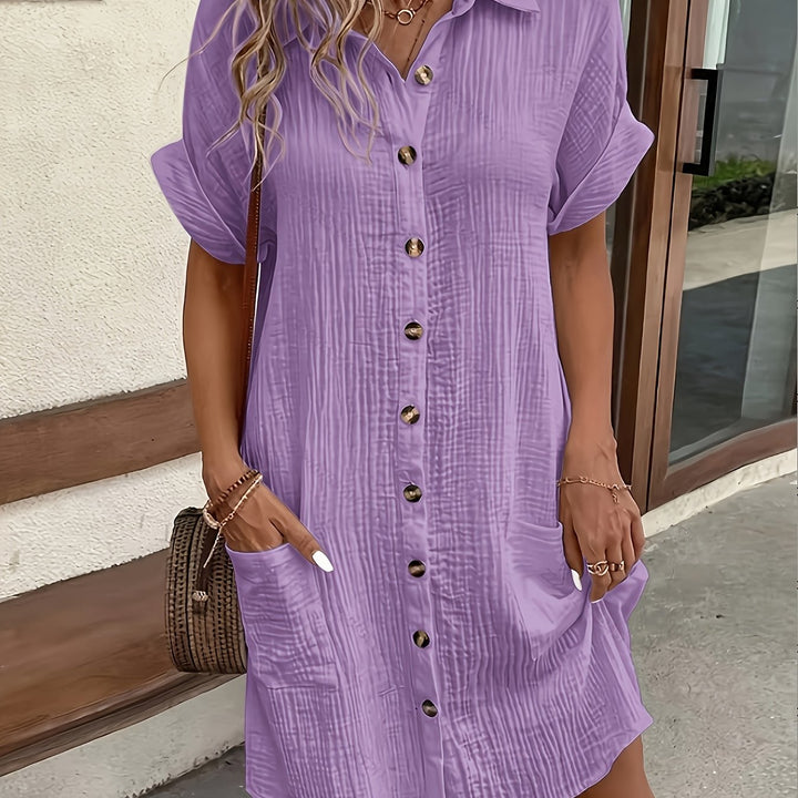 Élise | Vestido de camisa casual
