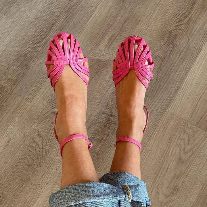 Vittoria | Sandalias Bijoux Doradas