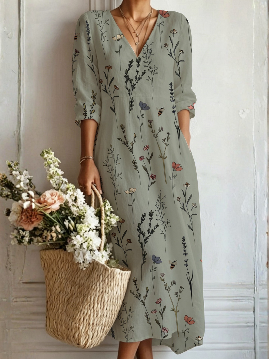 Vestido maxi bohemio Merel