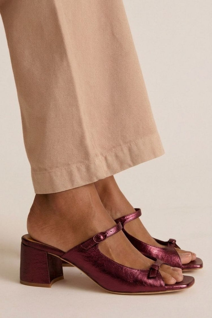 Sandalias elegantes Juliette con brillo