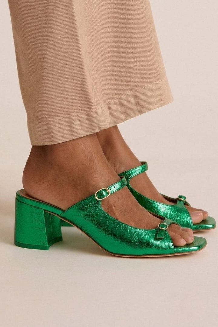 Sandalias elegantes Juliette con brillo
