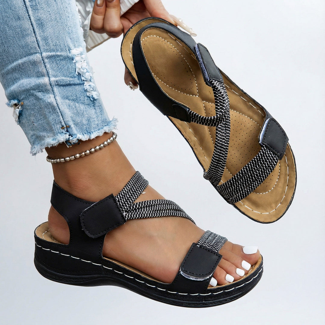 Juanita - Sandalias de confort ortopédico