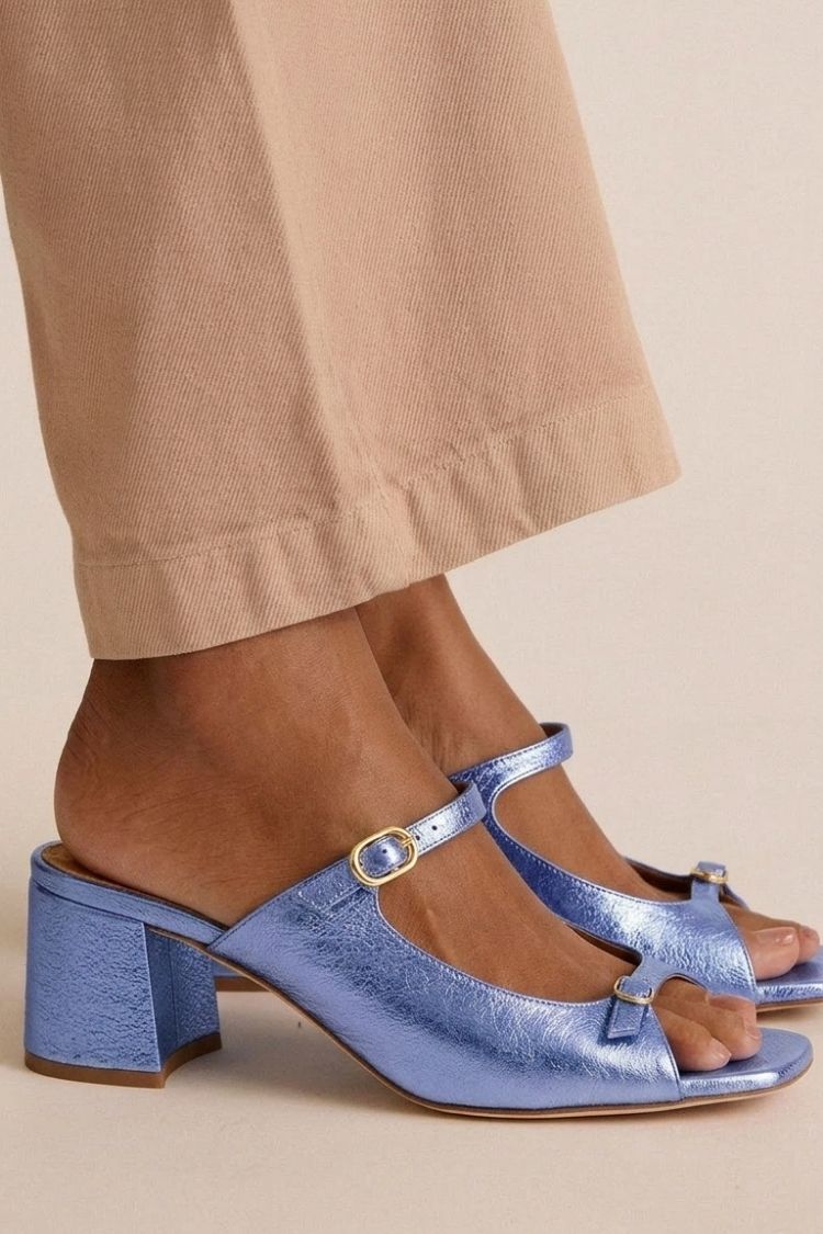 Sandalias elegantes Juliette con brillo