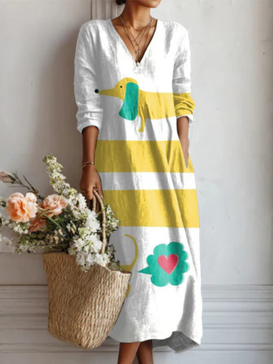 Vestido maxi bohemio Sanne