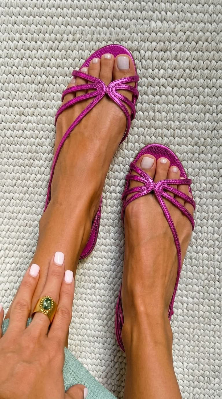 Sandalias doradas Camille