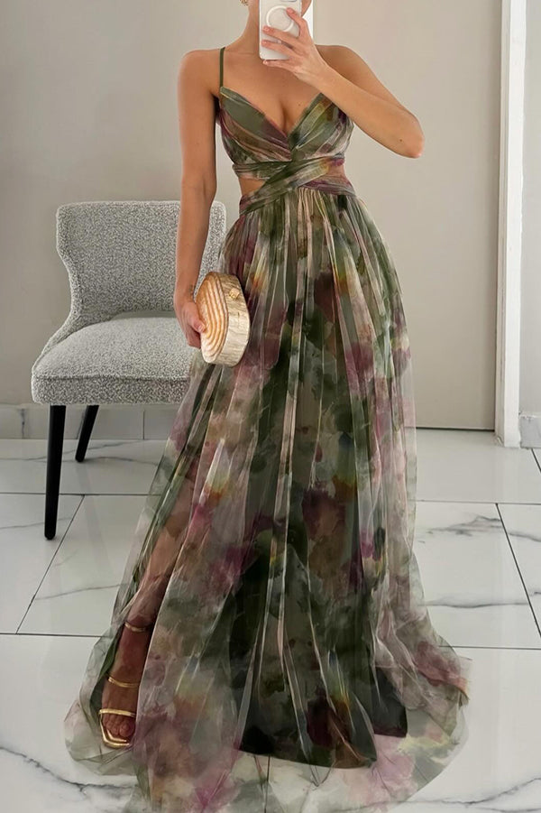 GISELLE | Vestido Maxi de Chiffon