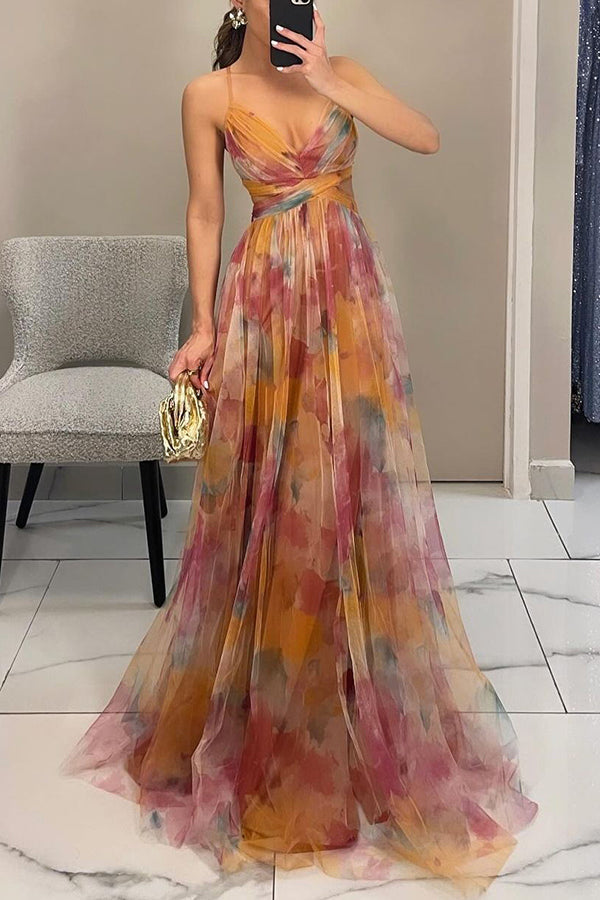 GISELLE | Vestido Maxi de Chiffon