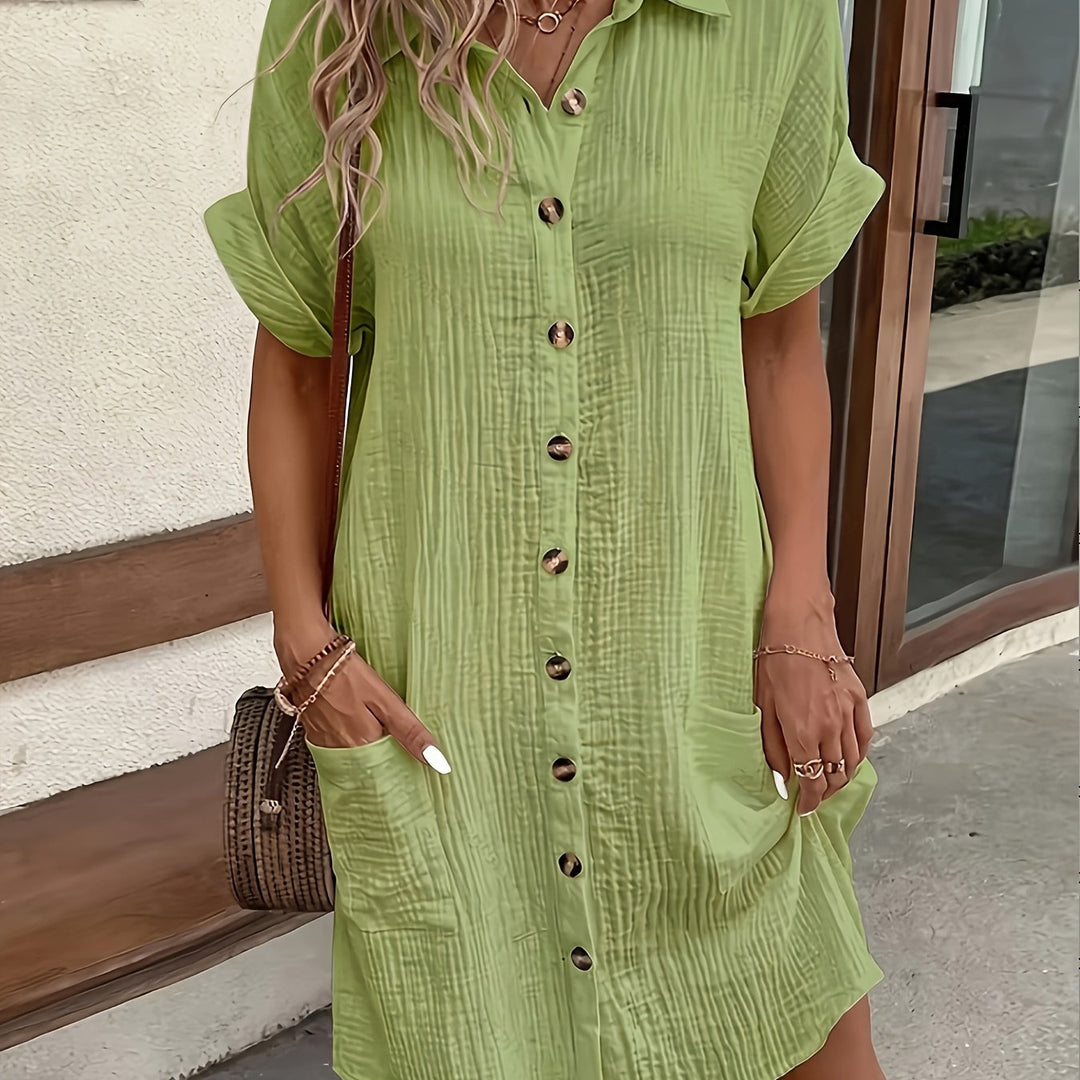 Élise | Vestido de camisa casual