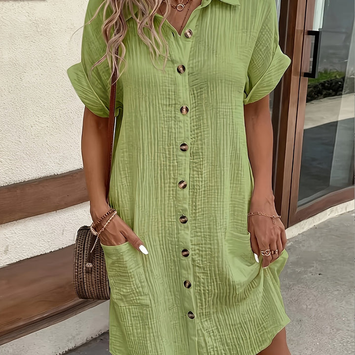 Élise | Vestido de camisa casual