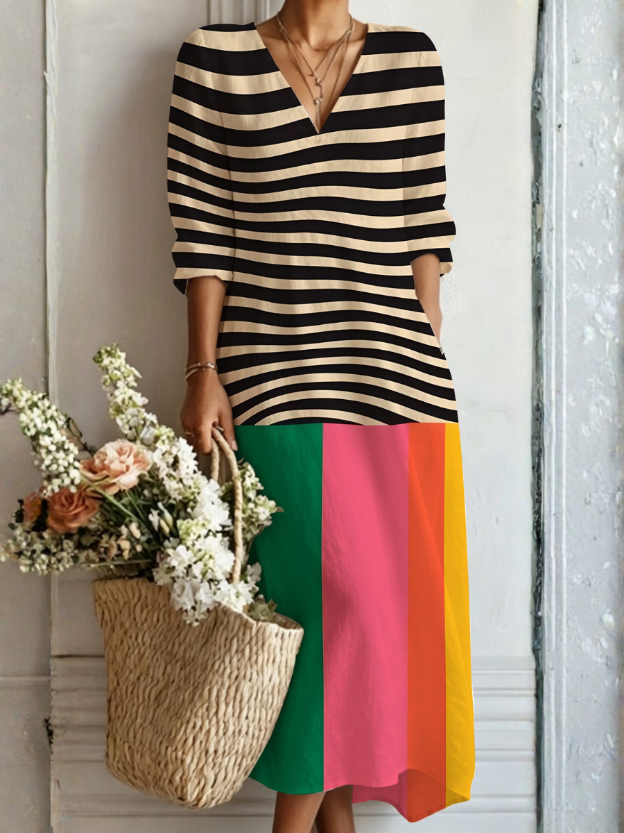 Vestido maxi bohemio Sterre