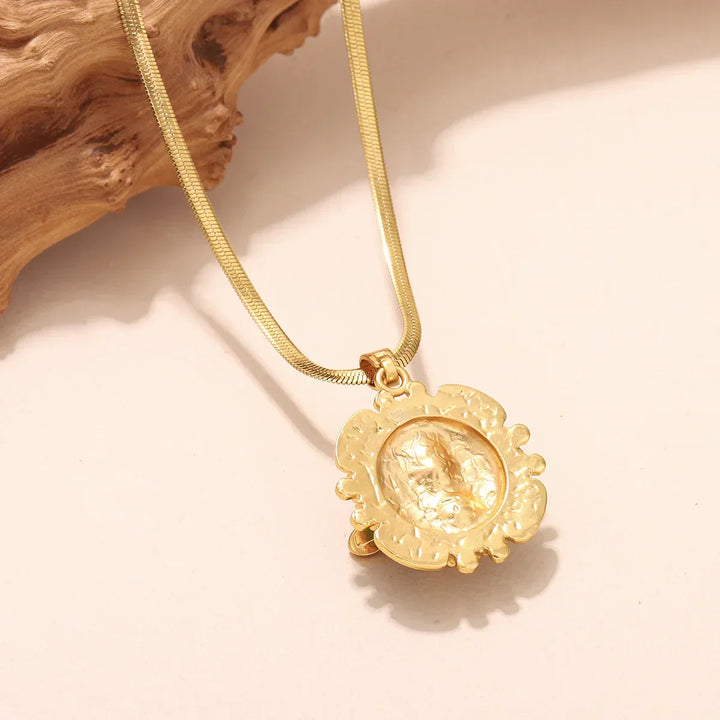 Péndulo de Oro Chic con Turquesa
