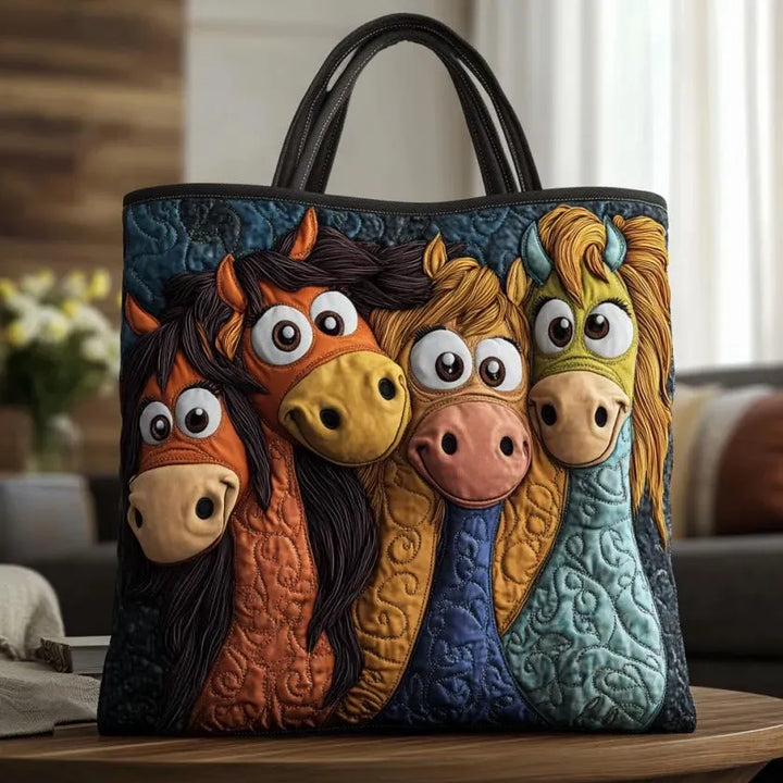 Bolsa artesanal - Poney Joueurs