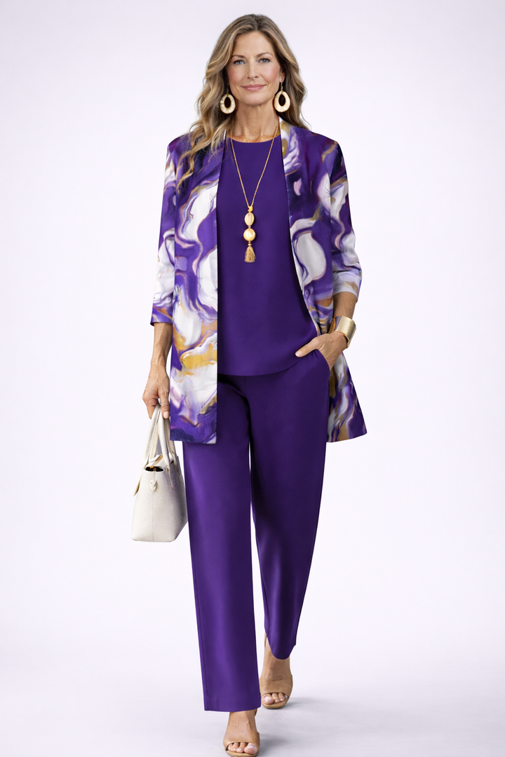 Eris – Conjunto Elegante de Tres Piezas