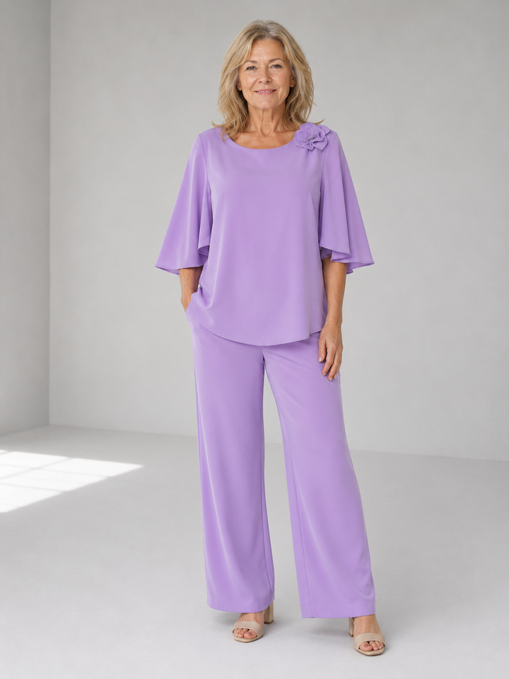 Dorothy | Conjunto Elegante Fluido de Dos Piezas