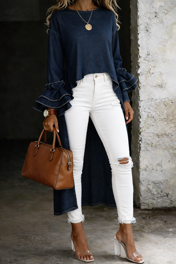 Ashley | Camiseta Casual de Tipo Top
