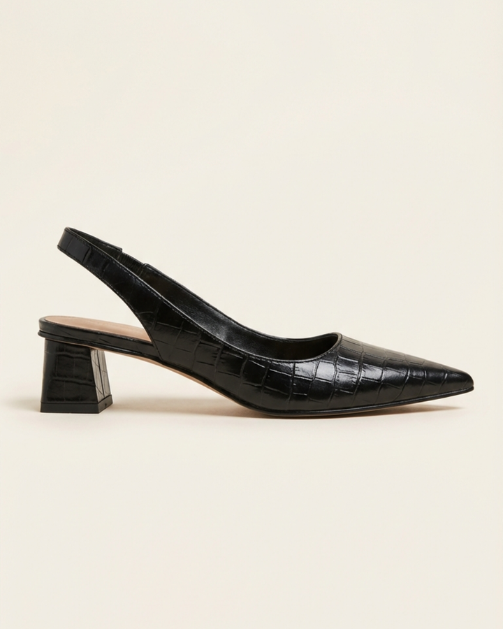 Olga - Zapatos de tacón cuadrado elegantes
