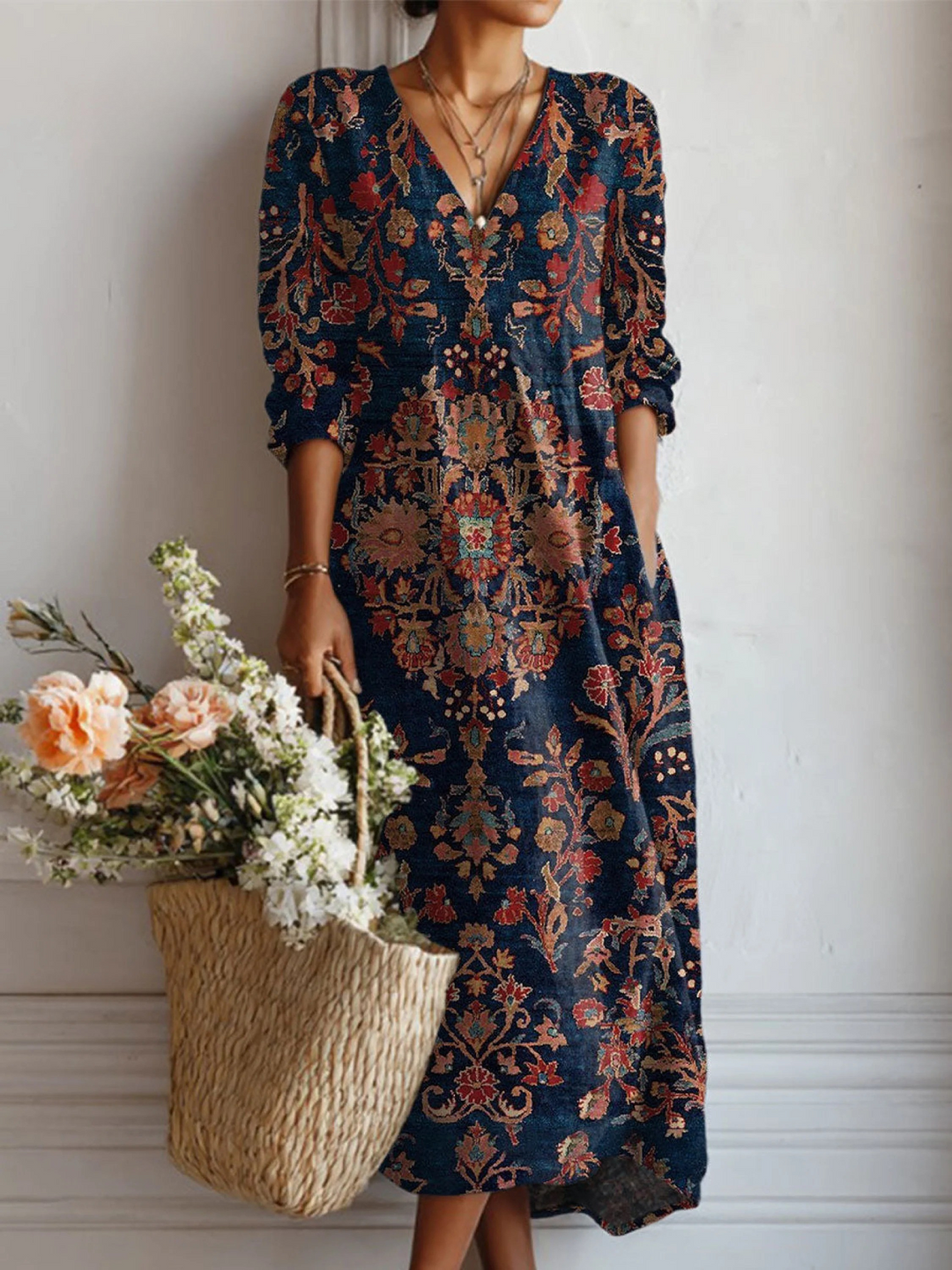 Vestido maxi bohemio Lieke