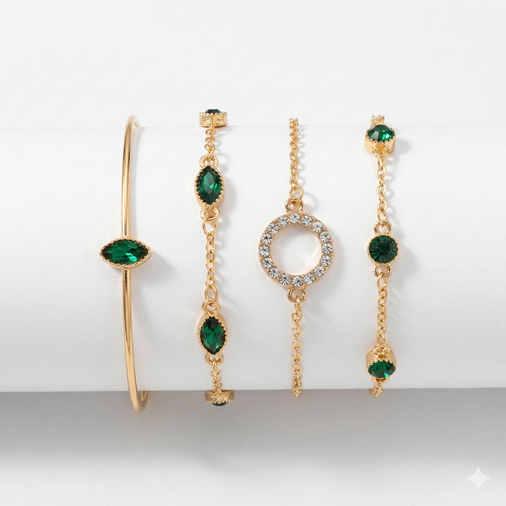 Conjunto de Pulseras Aetherleaf