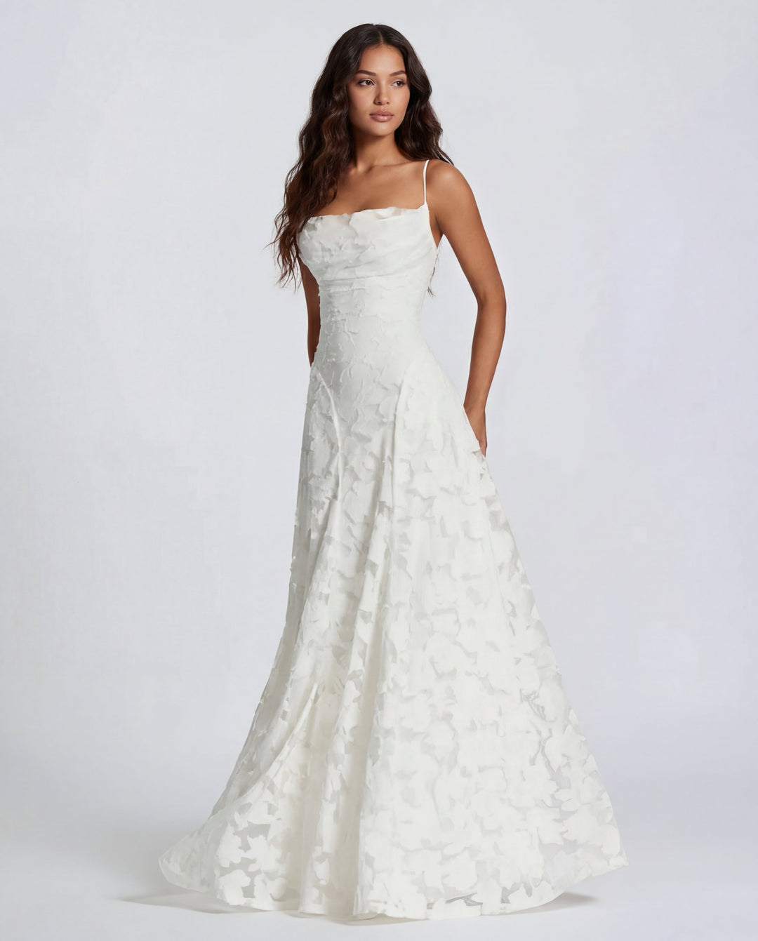 Sylvie | Vestido de Flores de Encaje