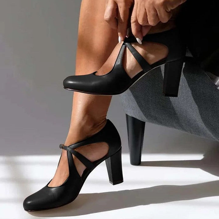 Camille | Tacones de Cuero Elegantes
