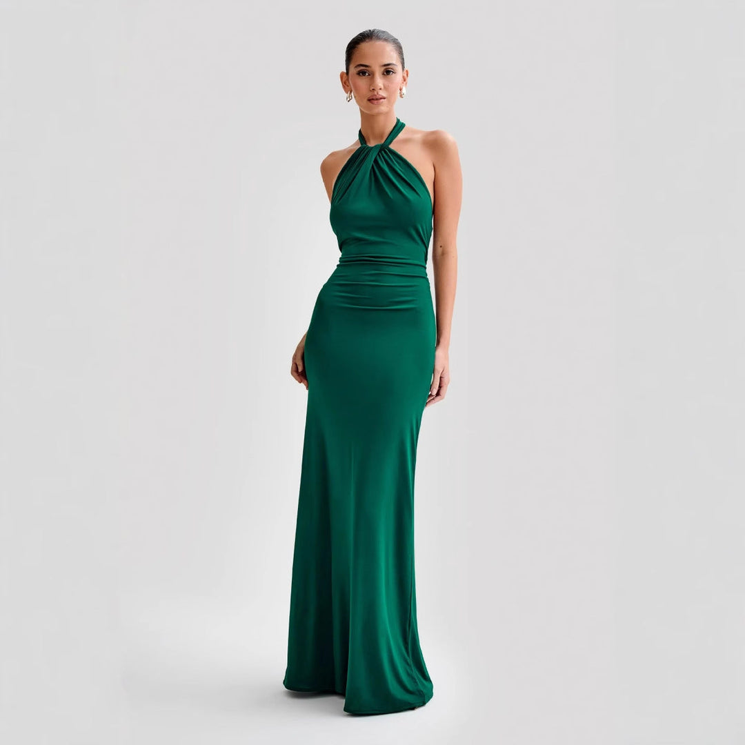 JANA | Vestido Maxikleed Halter