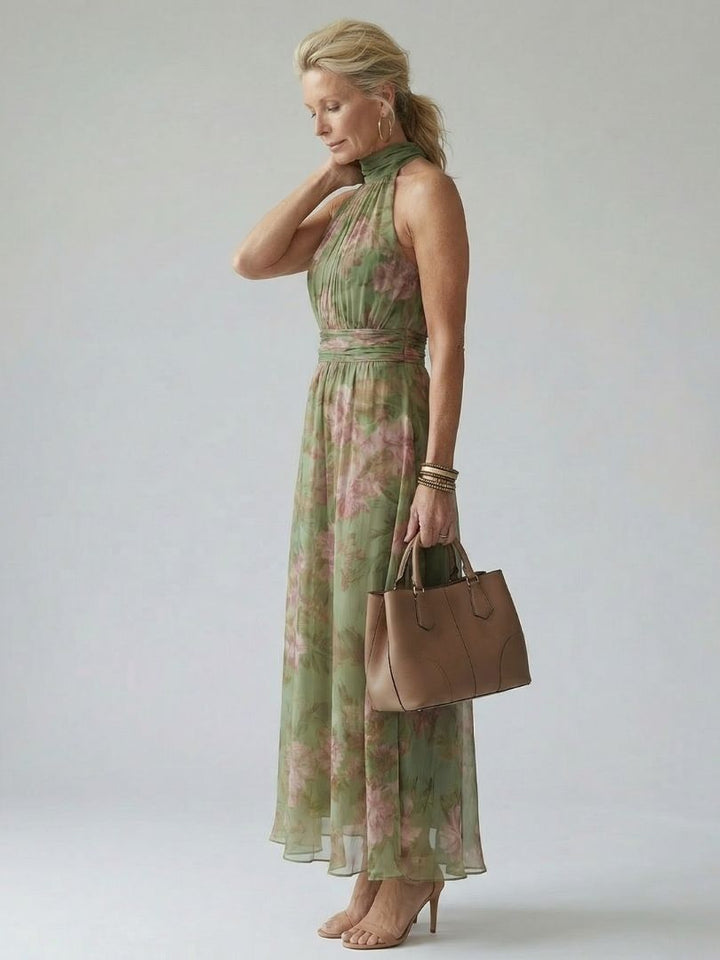 Naomi | Vestido Maxi de Espalda Descubierta