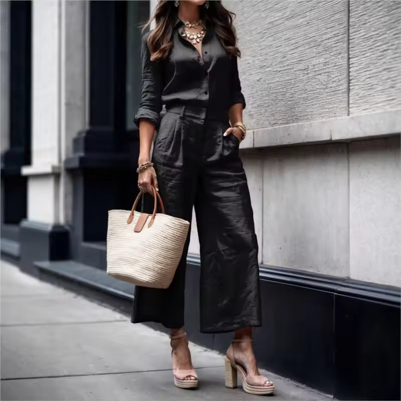 Noor™ | Conjunto casual con pantalones