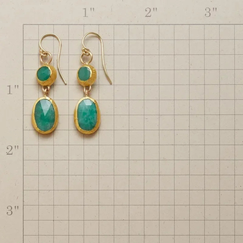 Pendientes Turquesa Simples
