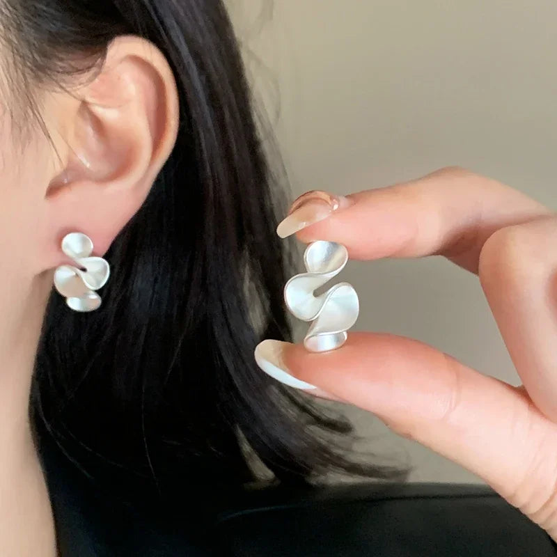 Pendientes de Plata y Oro de 18K