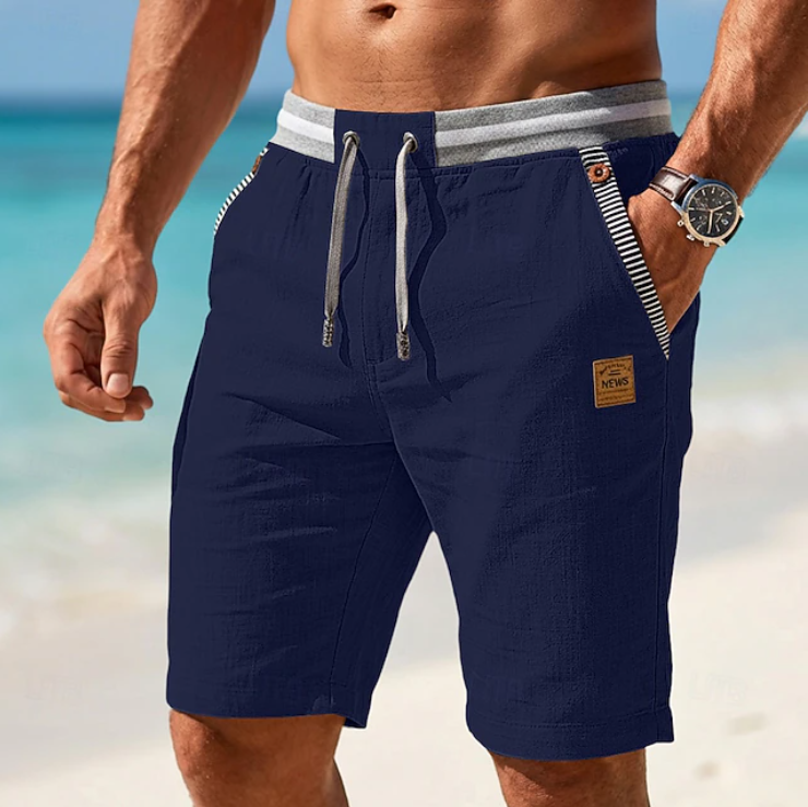 Cazel | Pantalón corto de verano ligero con cordón