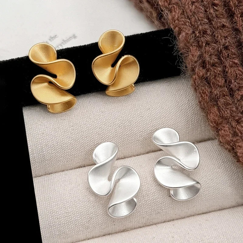 Pendientes de Plata y Oro de 18K