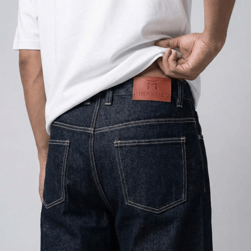 Shiro - Pantalón de denim japonés 14oz