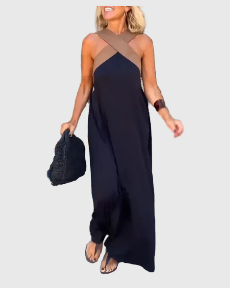 Elena | Elegante Vestido Maxi Fluido