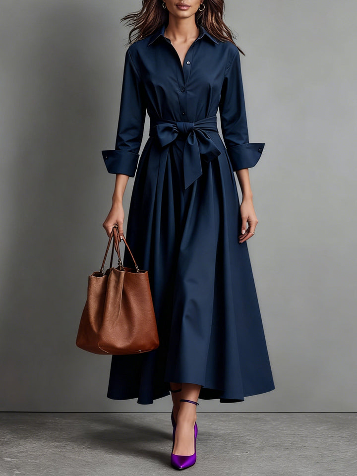 Marise™ | Vestido Maxi Elegante con Detalle de Lazo