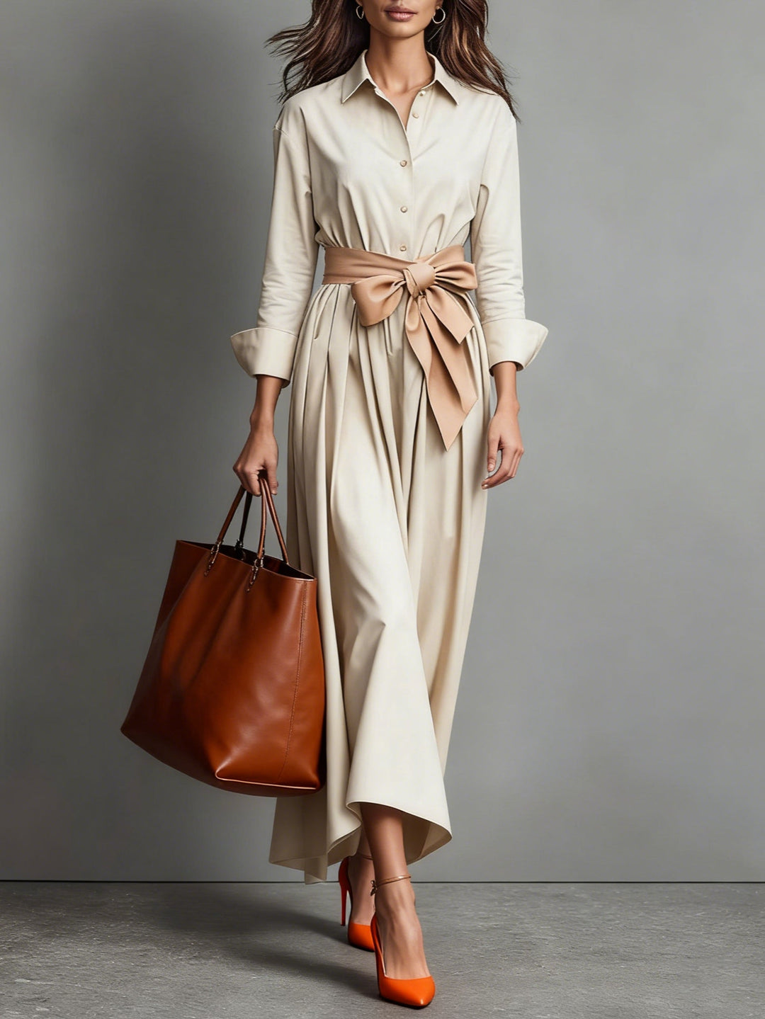 Marise™ | Vestido Maxi Elegante con Detalle de Lazo