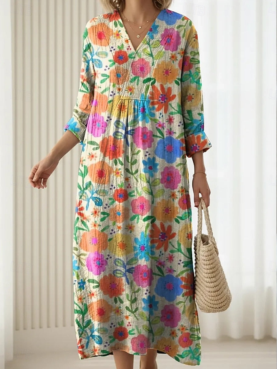 Vestido maxi bohemio