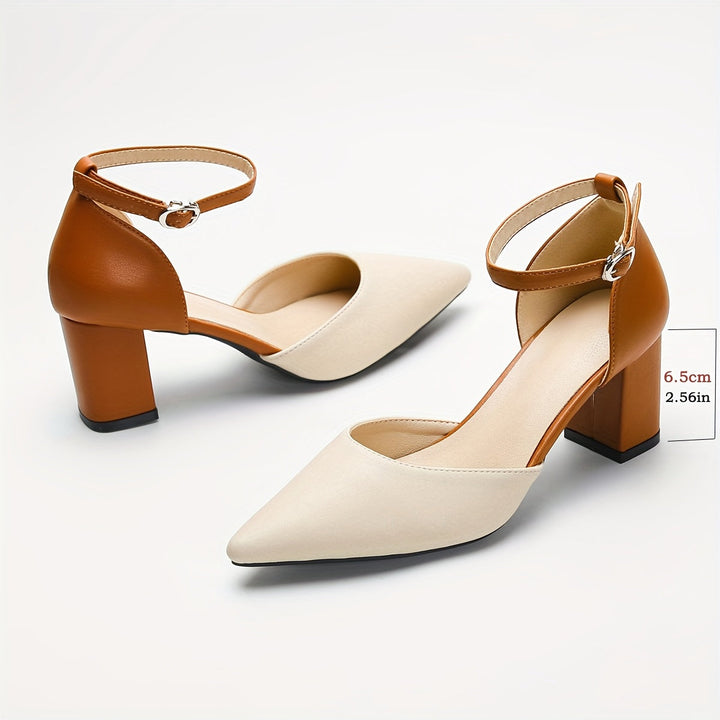 Marielle™ | Tacones Bicolores