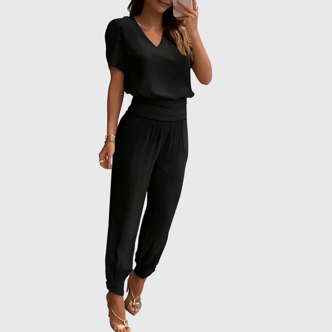Jennifer™ | Conjunto de blusa y pantalón de moda