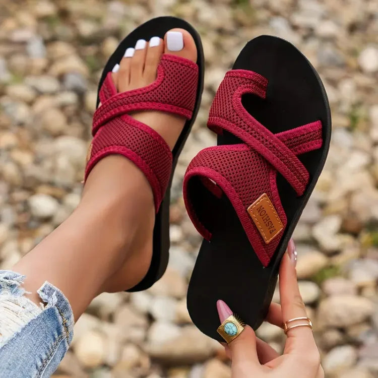 Caroline - Sandalias ergonómica para la corrección del Hallux Valgus